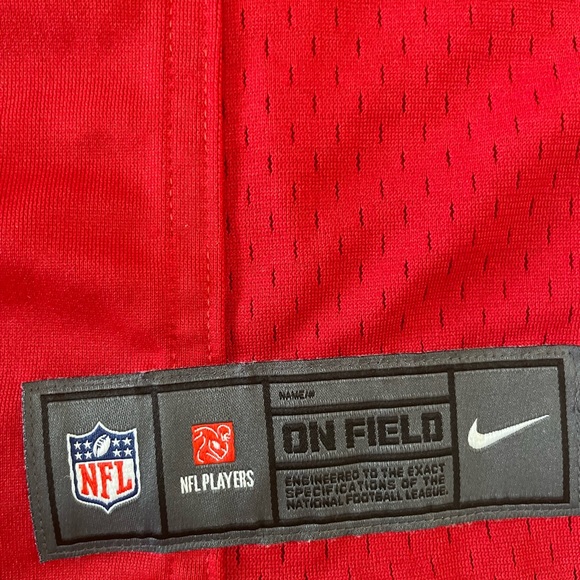 Women Nike Atlanta Falcons Julio Jones XL #11 ON FIELD NFL. Jersey - Picture 5 of 14